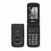 AGM M8 FLIP 4G Rugged Flip Phone Large Button Powerful Speaker Cell Phone, EU Plug SZRH A-V