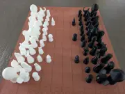 Tamerlane Completed Chess Set Variant aka Full Tamerlane Chess