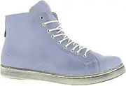 [Andrea Conti] 0341500 Women's High Lace-Up Boots with Zip
