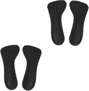 Seven Point Pad High Heel Shoe Sticker Shoes Inserts for Women Grand Pad Insoles for Women Heel Inserts Summer Boots Double Sided Tape Absorb Sweat Cushion (Black, M)