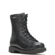 Bates Men's 8" DuraShocks® Lace-to-Toe Side Zip Boot Black - E03140, Black