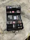 Makeup Kit , All in One Makeup Gift Set 34 PCs In Train Case/ Some Missing Items
