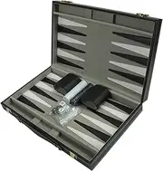 Luwecf Backgammon Set for Adults and Kids for Travel Game Recreational Family Toy