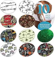 Dexcom Adhesive Mix Design Adhesive Patches with Split Backing, Easy to Apply x 10 Pack