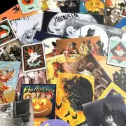Halloween Junk Journal Ephemera 55 Pieces Horror Scary Gothic mq Craft Embellish