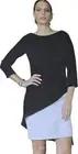 Asymmetric Colour Block Dress Boat Neck Platt Vogue 2880 Sewing Pattern
