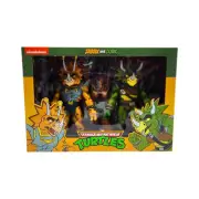 NECA TMNT Teenage Mutant Ninja Turtles Zarax and Zork Cartoon Figure 2-Pack