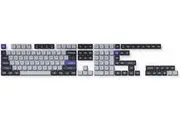 Keychron KSA Double Shot PBT Keycap Set - Dark Gray And White Smoke