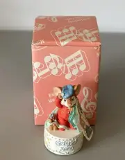 Vintage 1994 San Fran Music Box Mouse Capers Spoonful of Sugar Get Well Soon-NIB