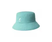 Kangol Mens Lahinch Bucket Hat Warm Winter Outdoor Cap - Blue Tint - XL