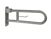 Drop Down Grab Rail Fold Swing Up Toilet Grab Bar SS304