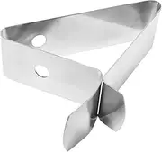 Temp Probe Holder for Grill - Stainless Steel Temperature Gauge Clips | Reusable Temperature Sensor Clips for Cooking, Grilling, Kitchen