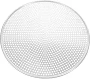 Luxshiny Cookie Pan Pizza Oven Screen Gas Pizza Oven Pie Pans Pizza Pan Bakeware Pizza Serving Tray Round Baking Tray Baking Supply Baking Pan Aluminum Cooking Utensils Metal