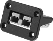 HORIALENCE Battery Quick Connect Disconnect Connector with Mounting Panel Cover for Cars Bicycles and Motors Durable Easy Installation Over Circuit Protection