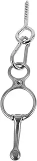 BESPORTBLE 1set Stainless Tie Quick Release Buckle Safe and Humane Horse Training Accessory and Trailers Silver