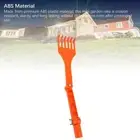 AU Hand Rake With Rotatable Handle ABS Small Leaves Rake Mini Garden Rake