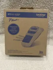 Brother P-Touch PTH110BP Easy Portable Label Maker Bundle 4 Label Tapes, New