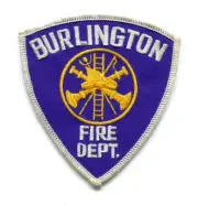 Burlington Fire Department Patch Vermont VT v3