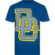 DC Shoes Arial Drive Tee Mens Blue T-Shirt New NWT