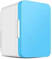 8L Portable Vehicle Refrigerator Mini Fridge Car And Home Dual-Use For Cooling Heating Refrigeration Dormitory Household Beauty(Blue)