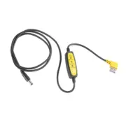 Adjustable USB to 12V 5.5x2.1mm Speed Control Cable with Switches for Controll