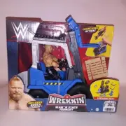 WWE Wrekkin Slam N Stack Forklift Brock Lesnar Wrestling 6 Breakaway Pieces New