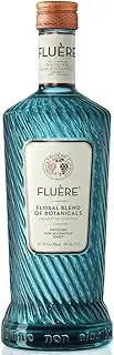 FLUÈRE - Floral Blend, Non-Alcoholic Distilled Spirit with Juniper, 70 cl | Low Calories | Created for Cocktails | Coriander Seed, Juniper Berries, Lavender and Lime Peel