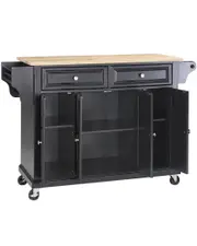 Crosley Wood Top Kitchen Cart