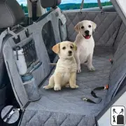 Dog Hammock for Car, SUV, Pet Car Seat Cover with Mesh Window,Car Hammock for...