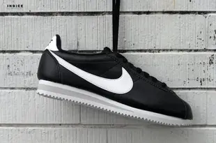 INDiCE ↗ Nike Classic Cortez Premium 807480 010 皮革運動男鞋 阿甘鞋 黑