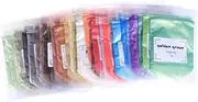 ULDIGI 30pcs Mica Powders Cosmetic Grade Shimmer Pigments Glitter Eyeshadow Smudge for DIY Handwork Nails