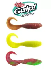Berkley Gulp Swimming Mullet 4" Saltwater Calico Bass Halibut Select Size Color