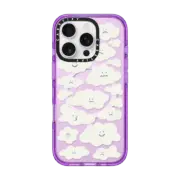 iPhone 16 Pro Impact Case MagSafe Compatible Cute Clouds