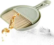 Small Dustpan and Brush Set,Household Dust Pan and Brush Cleaning Tool - Desktop Keyboard Cleaning Brush Household Cleaning Tools