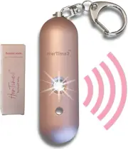 Personal Safety Alarm Keychain for Women – Loud Siren Strobe Light Waterproof