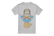 Garfield Mens Dapper Cat T-Shirt (Sport Heather) - UTTV6249