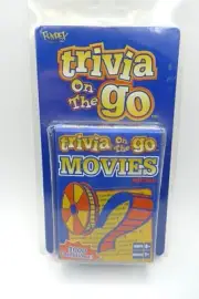 Trivia On The Go 1,000 Questions Movies Edition Travel Card Games
