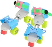 PAMINGONO 1 Pair Skating Part Adjustable Skating Shoe Roller Beginner Training Inline Plastic