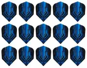 5 New Sets Harrows Plexus Standard Dart Flights - Ships w/ Tracking - Blue