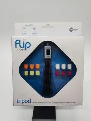 NEW FLIP VIDEO Ultra & Mino ATR1B Mini TRIPOD Mount Colorful Feet Flexible Legs