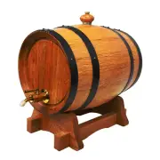 5L Litres Oak Wine Barrel Spirits Whiskey Tequila Container Constant Pressure