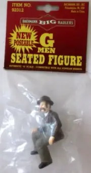 Sealed Bachmann Big Haulers G Scale Seated Figure #92312