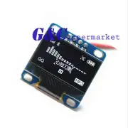 1/2 0.96" 128X64 OLED LCD Display I2C IIC Module for Arduino/STM32/AVR/51 M45