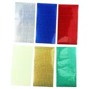 12X Reflective Fishing-Lure Sticker Holographic Tackle Craft Film Flash Tape New