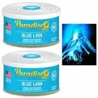 2 Pc Paradise Organic Air Freshener Blue Lava Scent Fiber Can Home Car Aroma