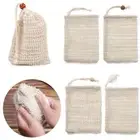 Sponge Pouch Shower Pouch Soap Saver Foaming Net Soap Saver Bag Blister Mesh