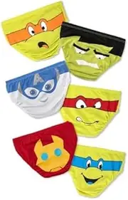 [YouGotPlanB] Stripey - (Set of 5) Multicolor Underwear Set for Boys | 100% Cotton | Breathable & Stretchable | Soft Elastic | Antibacterial & Antimicrobial | Pack of 5