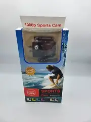 Black 2" LCD Display CMOS 30 Fps Waterproof Full HD 1080p Sports Action Camera