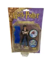 Harry Potter Cake Decorating Kit Harry Fig 4 Candles 2 Party Rings Vintage 2002