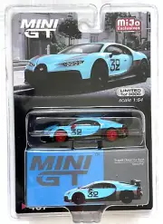 Chase! Mini GT 1:64 Bugatti Chiron Pur Sport “Grand Prix” MGT00487